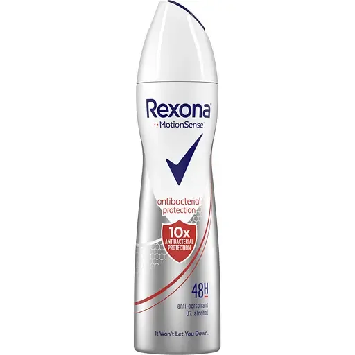 Дезодорант-спрей Rexona Men Motionsense Антибактеріальний ефект, 150 мл