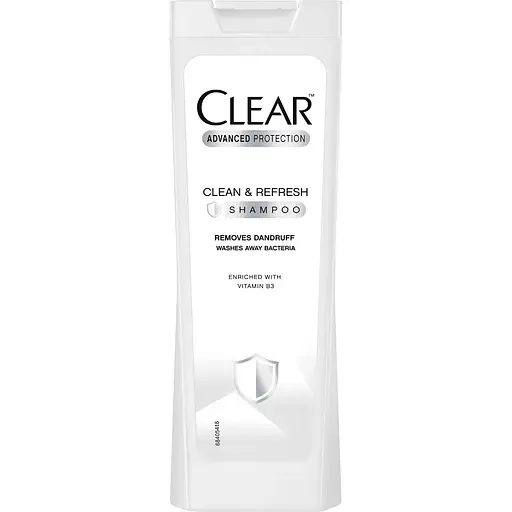 Шампунь проти лупи Clear Clean & Refresh Очищення та свіжість 400 мл