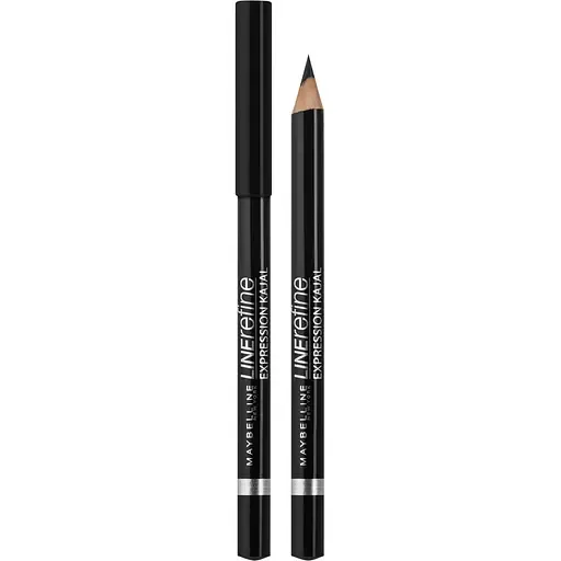 М'який олівець для контурів повік Maybelline New York Line Refine Expression Kajal Чорний 1.14 г