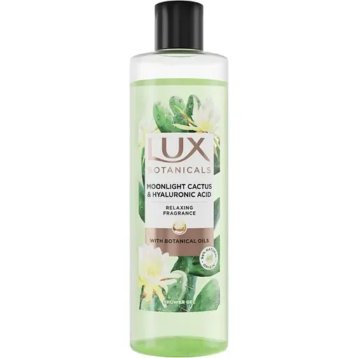 Гель для душу Lux Botanicals Кактус та Гіалуронова кислота 480 мл