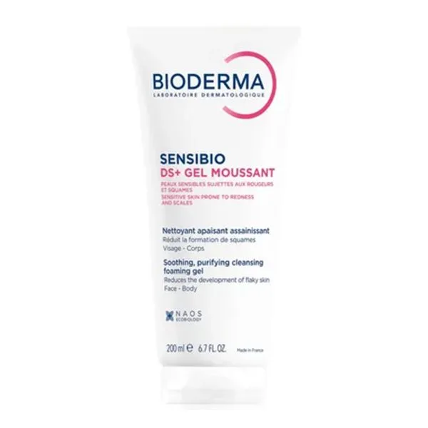 Гель для обличчя Bioderma Sensibio Сансибіо DS+ очищующий 200 мл