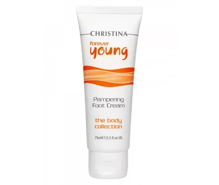 Крем для тіла Christina Professional Forever Young Pampering Foot Cream Форевер Янг Пом'якшувальний крем для ніг 75 мл