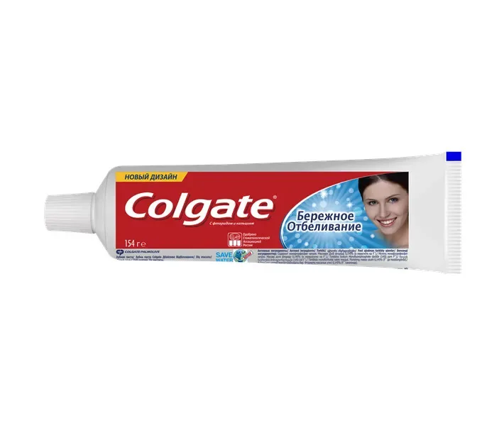 Зубна паста Colgate Бережне відбілювання, 100 мл