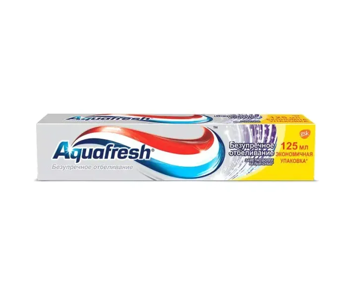 Зубна паста Aquafresh Бездоганне відбілювання, 125 мл
