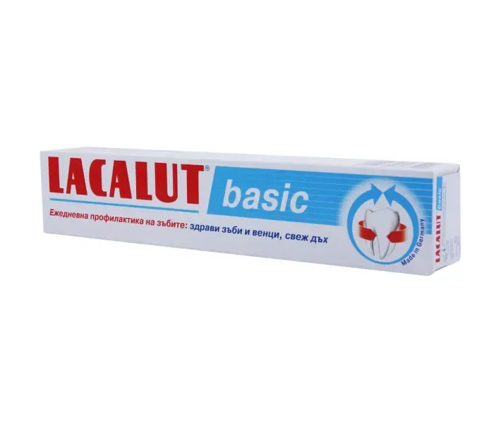 Зубна паста Lacalut Basic, 75 мл