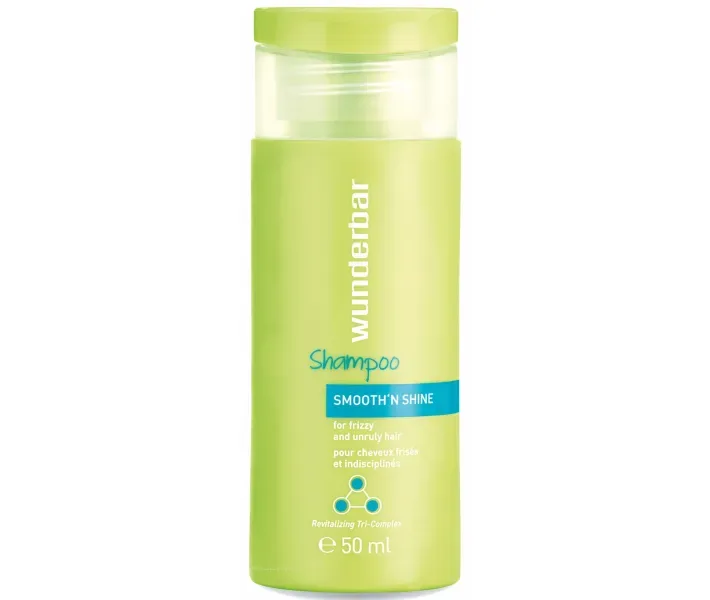 Розгладжуючий шампунь WUNDERBAR Smooth Shine для кучерявого волосся