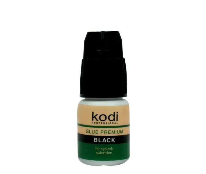 Клей Kodi для вій і брів - Premium Black, 3 мл (0053890)