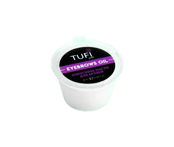 Кокосове масло для брів Tufi Profi в баночці, 10 мл (0067598)