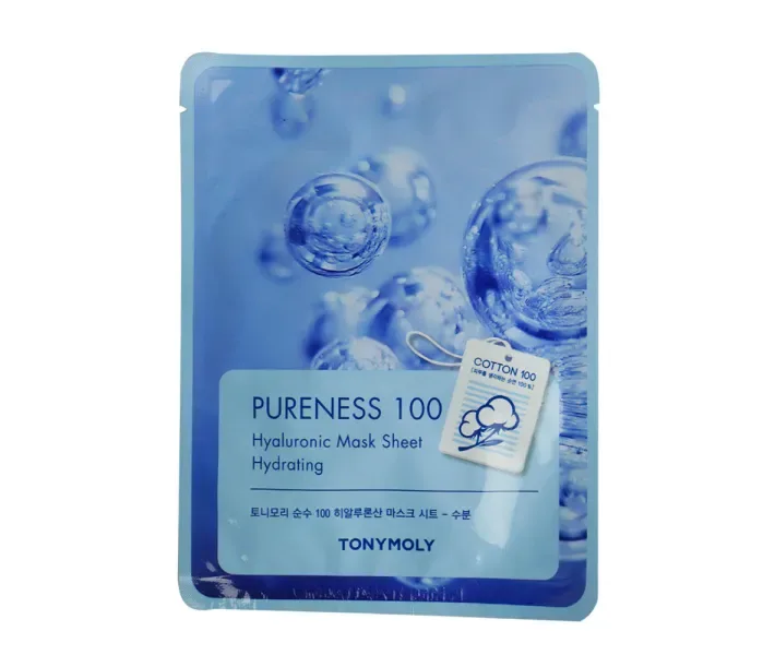 Тканинна маска для обличчя Tony Moly Pureness 100 Hyaluronic Acid Mask Sheet (0092237)