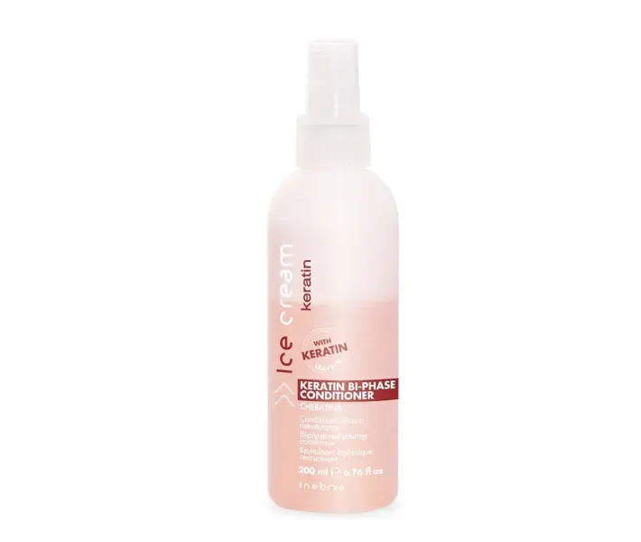 Двофазний кондиціонер з кератином Keratin Bi-Phase Conditioner Inebrya, 200 мл
