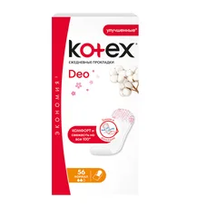 Прокладки Kotex Щоденн Normal Liners №56