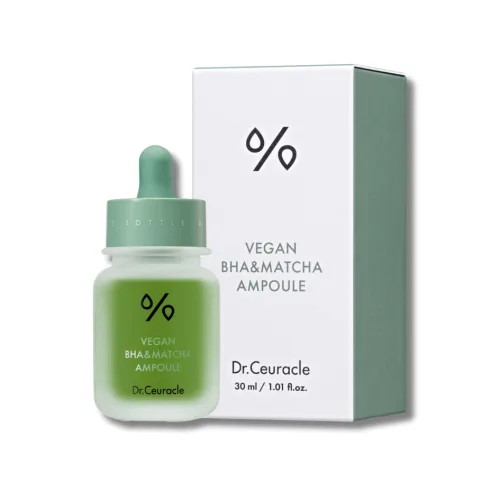 Ампульна сироватка з BHA кислотою та екстрактом матчa - Dr.Ceuracle Vegan BHA&amp;Matcha Ampoule 250ml