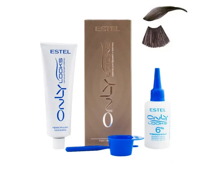 Фарба для брів і вій Estel Only Looks - коричневий (602) (0072764)