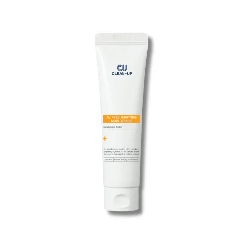 Крем для жирної проблемної шкіри - Cuskin Clean-up Av Free Purifying Moisturizer 75ml