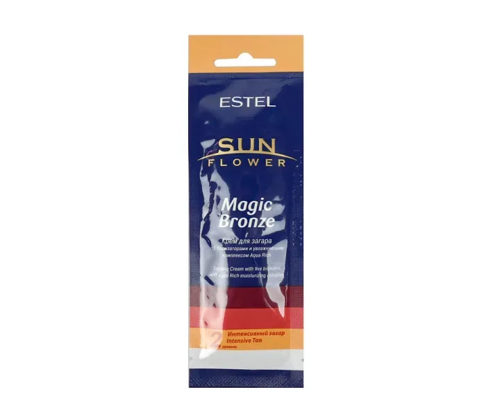 Крем для засмаги Estel Sunflower Magic Bronze - інтенсивний загар, 15 мл (SOL/2) (0074195)