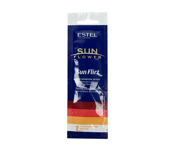 Крем-підсилювач засмаги Estel Sunflower Sun Flirt - початковий загар, 15 мл (SOL/1) (0074189)