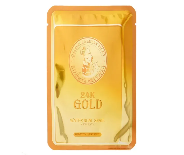 Маска Elizavecca 24 K Gold Water Dew Snail Mask Pack (0090930)