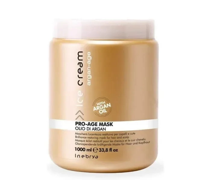 Маска з аргановою олією для фарбованого волосся Argan Oil Pro Age Mask Inebrya, 1000 мл