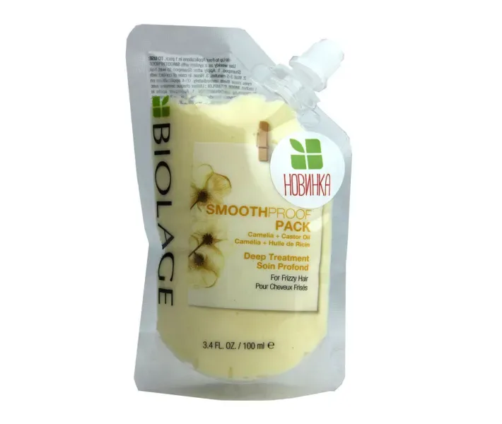 Маска Matrix Biolage Smooth Prooft Deep Treatment для гладкості волосся, 100мл (2887600) (0083082)