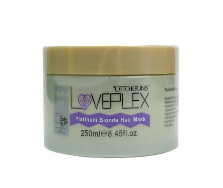Маска для волосся Otto Keunis Loveplex Platinum Blonde Hair Mask для блонда, 250 мл (0079182)