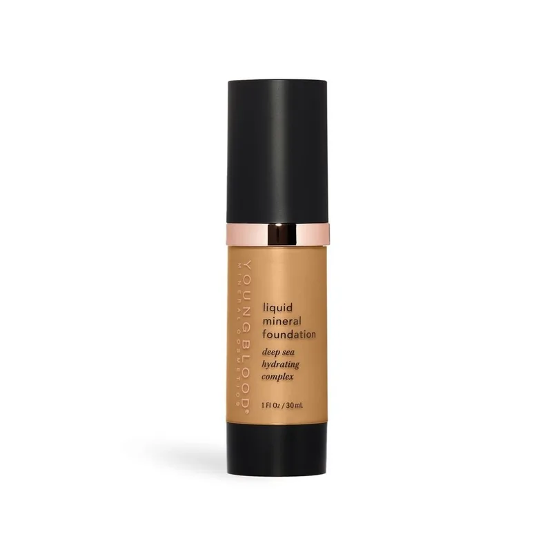 Youngblood Liquid Mineral Foundation Nutmeg Тональна основа 30 мл
