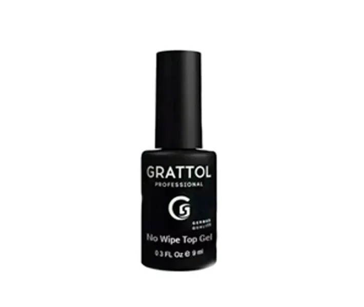 Верхнє покриття для гель-лаку Grattol No Wipe Top Mirror, 9 мл (0093335)