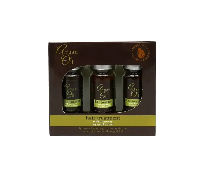 Відновлюючі ампули для волосся XHC Argan Hair Treatment Shots, 3 x 12 мл (0089139)