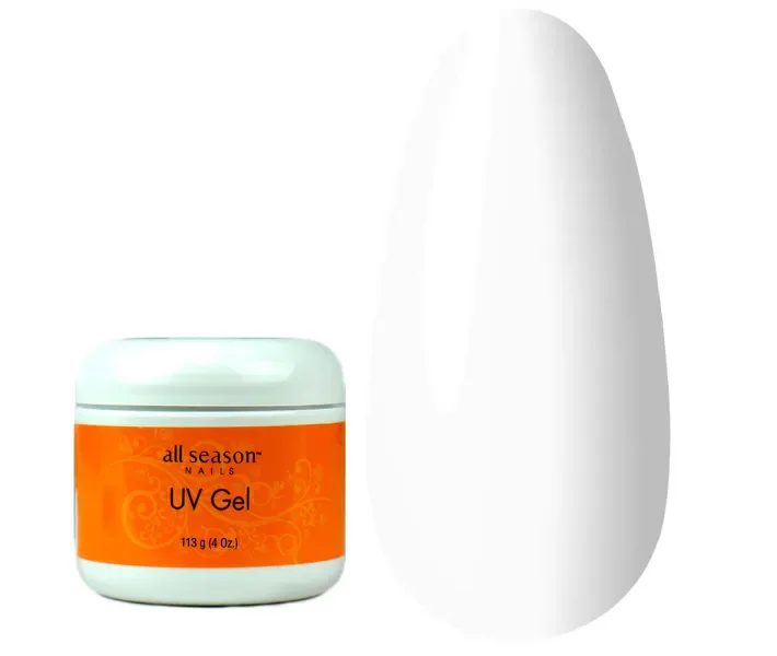 Гель All Season UV Gel Thick Clear - прозрачный моделирующий