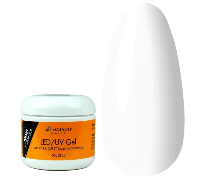 Гель All Season UV/LED Gel Clear - прозрачный средней вязкости