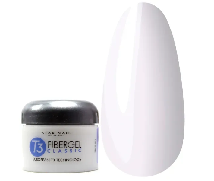 Гель Star Nail UV Fibergel Whiter White - белее белого, 28 г (010) (0075663)
