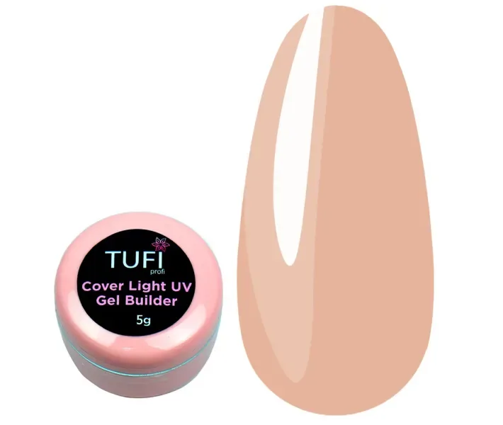 Гель для наращивания Tufi Profi UV Gel - Cover Light