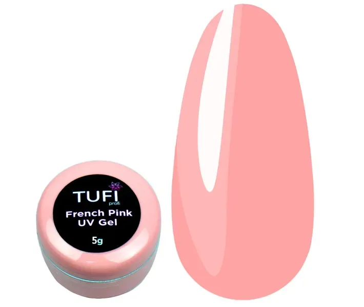 Гель для наращивания Tufi Profi UV Gel - French Pink