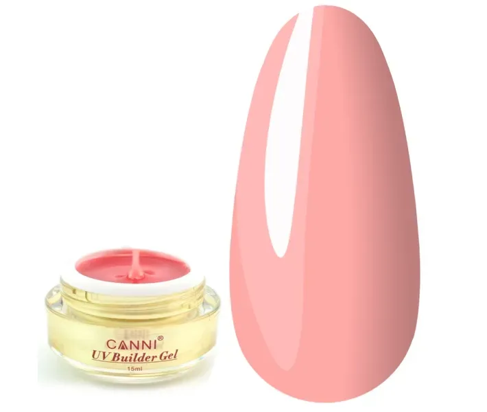 Гель конструирующий Canni 324 Hard Pink полупрозрачный, 15 мл (0073566)