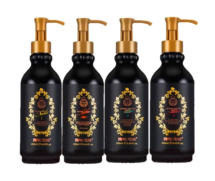 Набір Pro-Techs Keratin Premium Collagen для нормальних і помірно кучерявого волосся 250 мл (0096110)