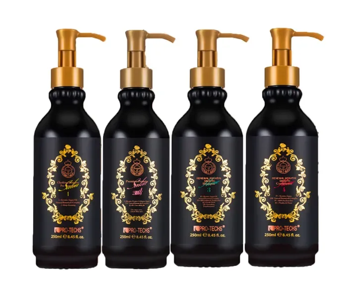 Набір Pro-Techs Keratin Protein Max для товстих і сильно кучерявого волосся 250 мл (0095797)
