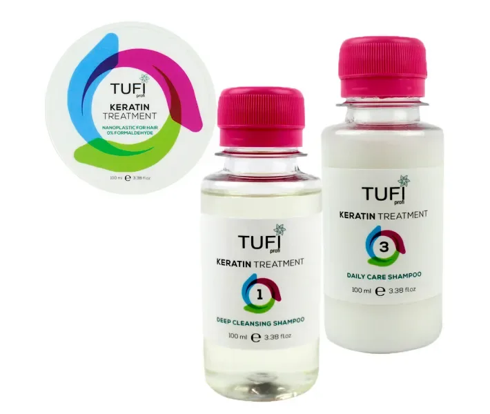 Набір TUFI Profi Nanoplastic For Hair 0% formaldehyde - нанопластіка 100 мл (0095882)