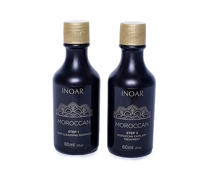 Набір для кератинового випрямлення волосся Inoar Moroccan Hair Keratin (shmp