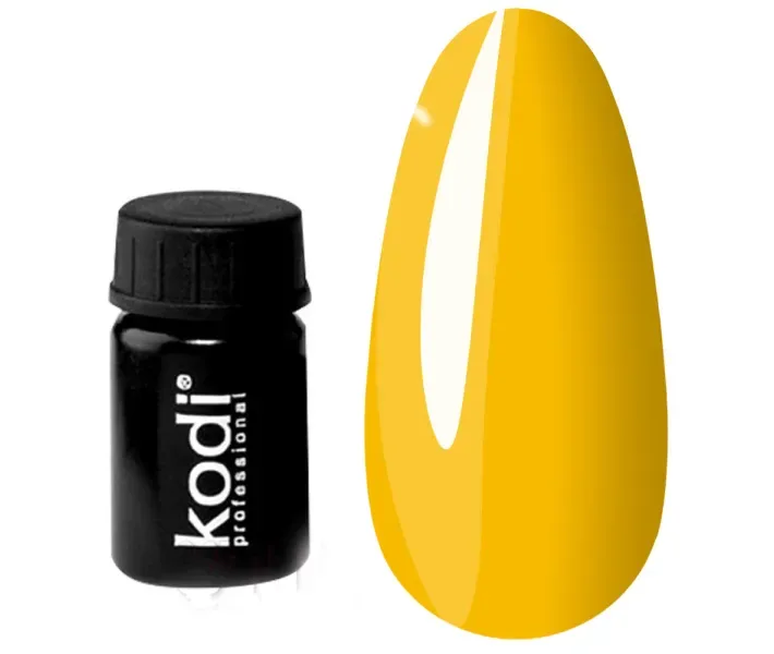 Гель-фарба Kodi №7 - жовтий, 4 мл (0050426)