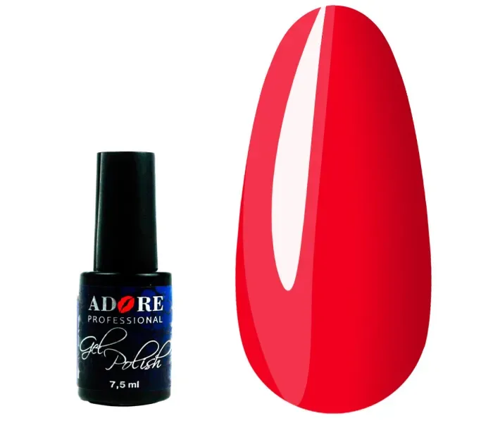 Гель-лак ADORE №185 - соковита малина, 7.5 мл (0067260)