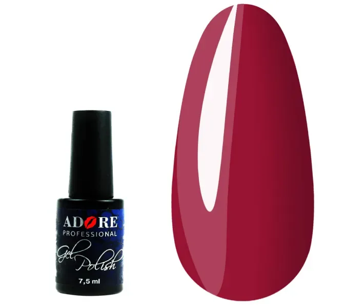 Гель-лак ADORE №187 - ягідний, 7.5 мл (0066870)