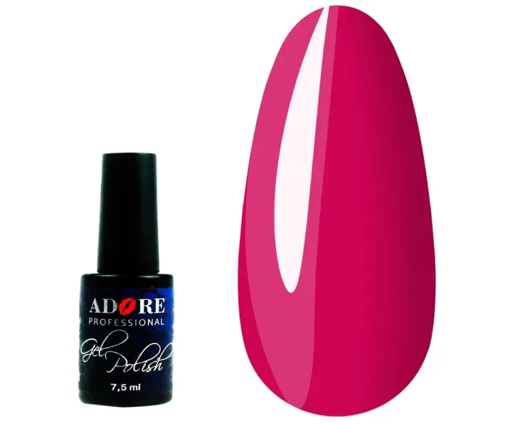 Гель-лак ADORE №208 - яскрава маджента, 7.5 мл (0067402)
