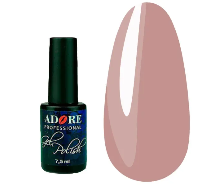 Гель-лак ADORE №232 - лососево-рожевий, емаль, 7,5 мл (0071201)