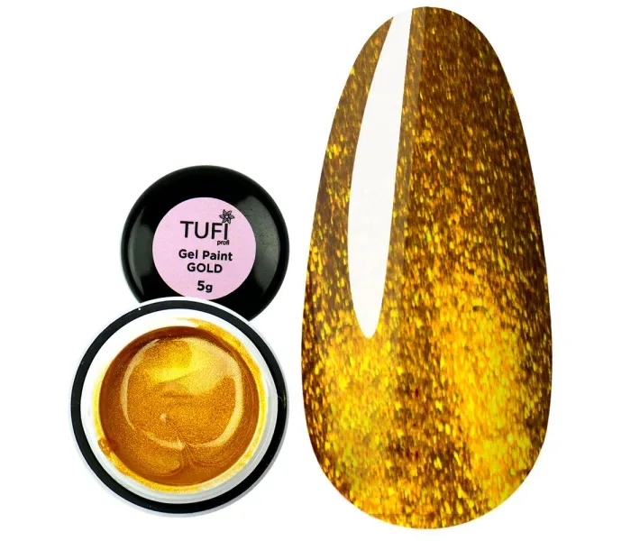 Гель-фарба Tufi Profi Gold - золота, 5 г (0077991)