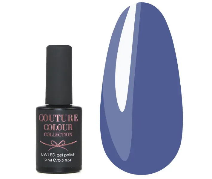 Гель-лак Couture colour №052 - димчастий синій, 9 мл (0074953)