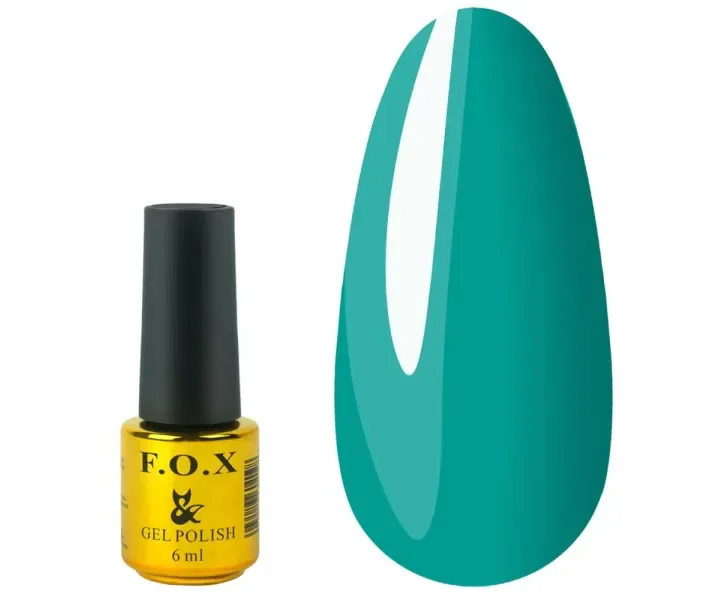 Гель-лак FOX Pigment №046 - темно-зелений, 6 мл (0056410)