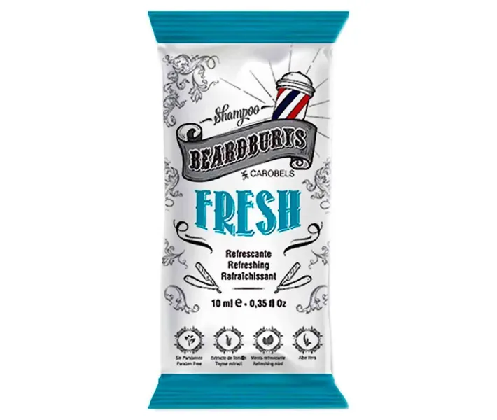 Шампунь Beardburys Fresh Shampoo освежающий с ментолом