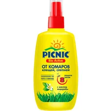 Спрей-лосьйон PICNIC Bio Active від комарів та кліщів 100мл