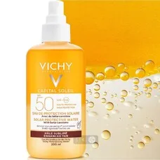 Спрей Vichy Капіталь Солей сонцезах.водний двофазний з бета-каротином SPF50 200мл