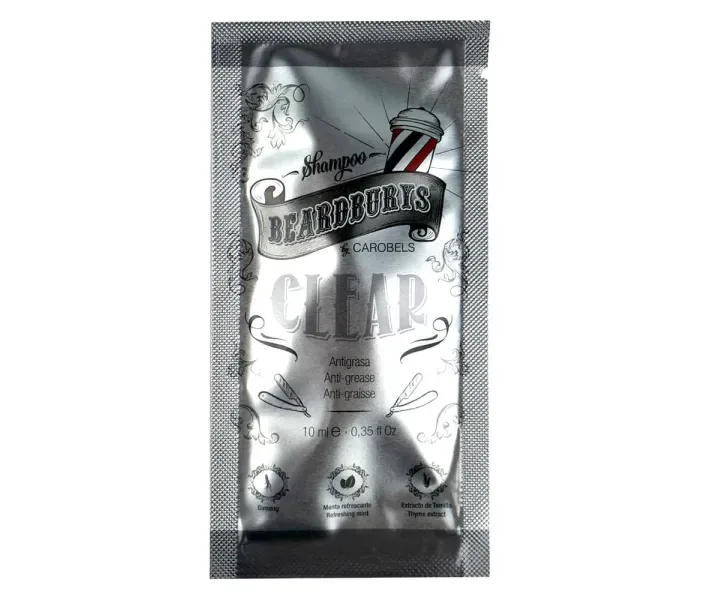 Шампунь Beardburys Clear Shampoo для жирных волос, 10 мл (0093794)