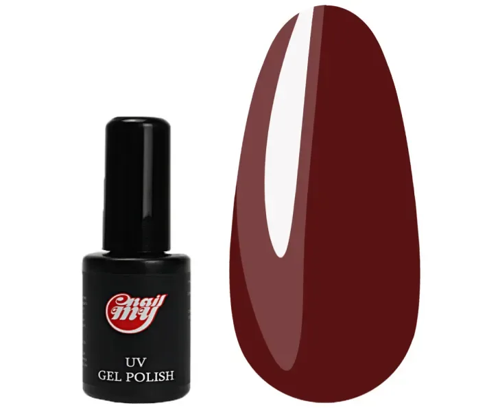 Гель-лак MY Nail №012 - бордовий, 7 мл (0094589)